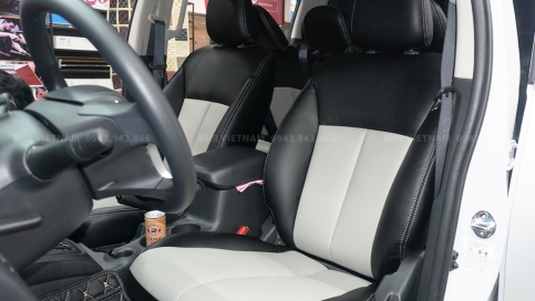 Bọc ghế da công nghiệp ô tô Mitsubishi Triton: Cao cấp, Form mẫu chuẩn, mẫu mới nhất